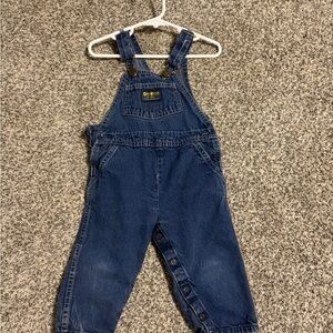 OshKosh B'gosh Dark Blue Denim Overalls for Kids